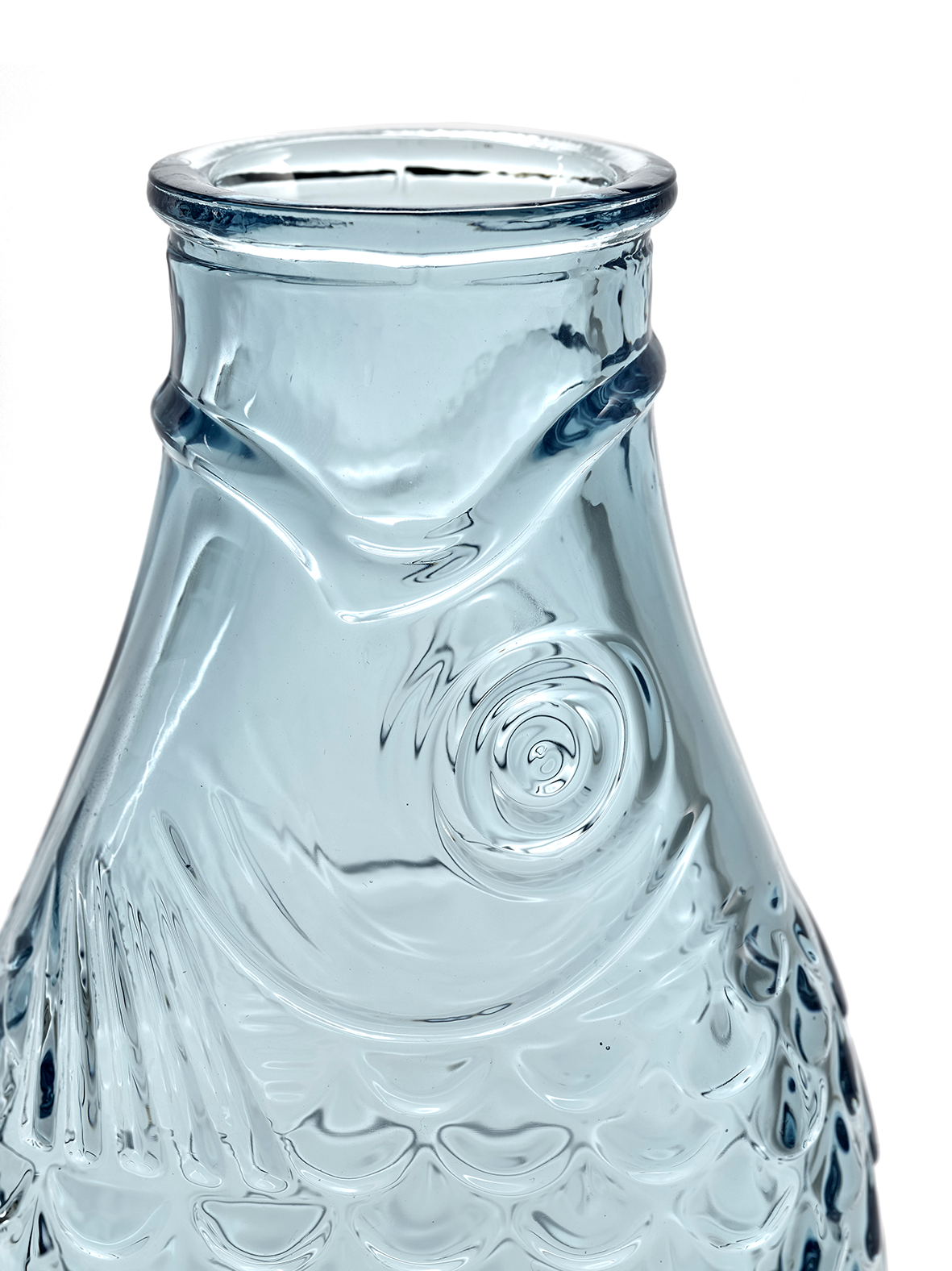 Karaf 'Fish & Fish' Paola Navone - Lichtblauw