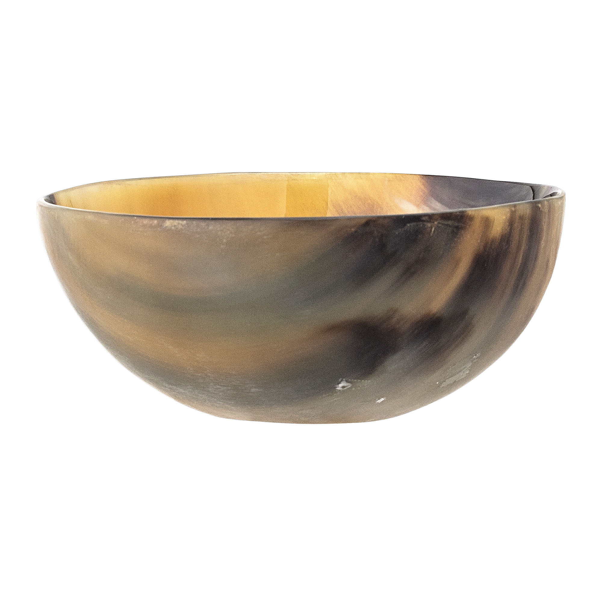 Bowl in horn