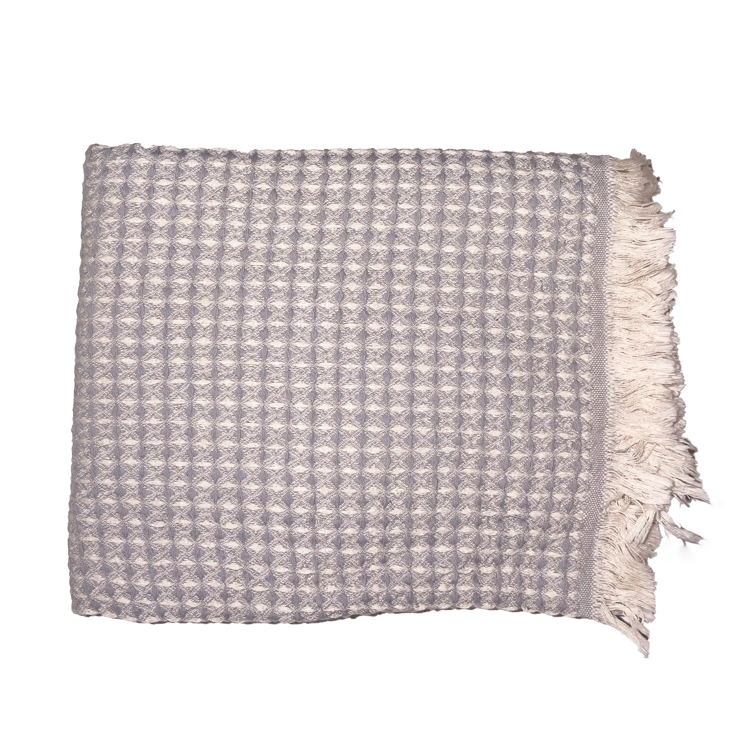 Towel Waffle silver grey