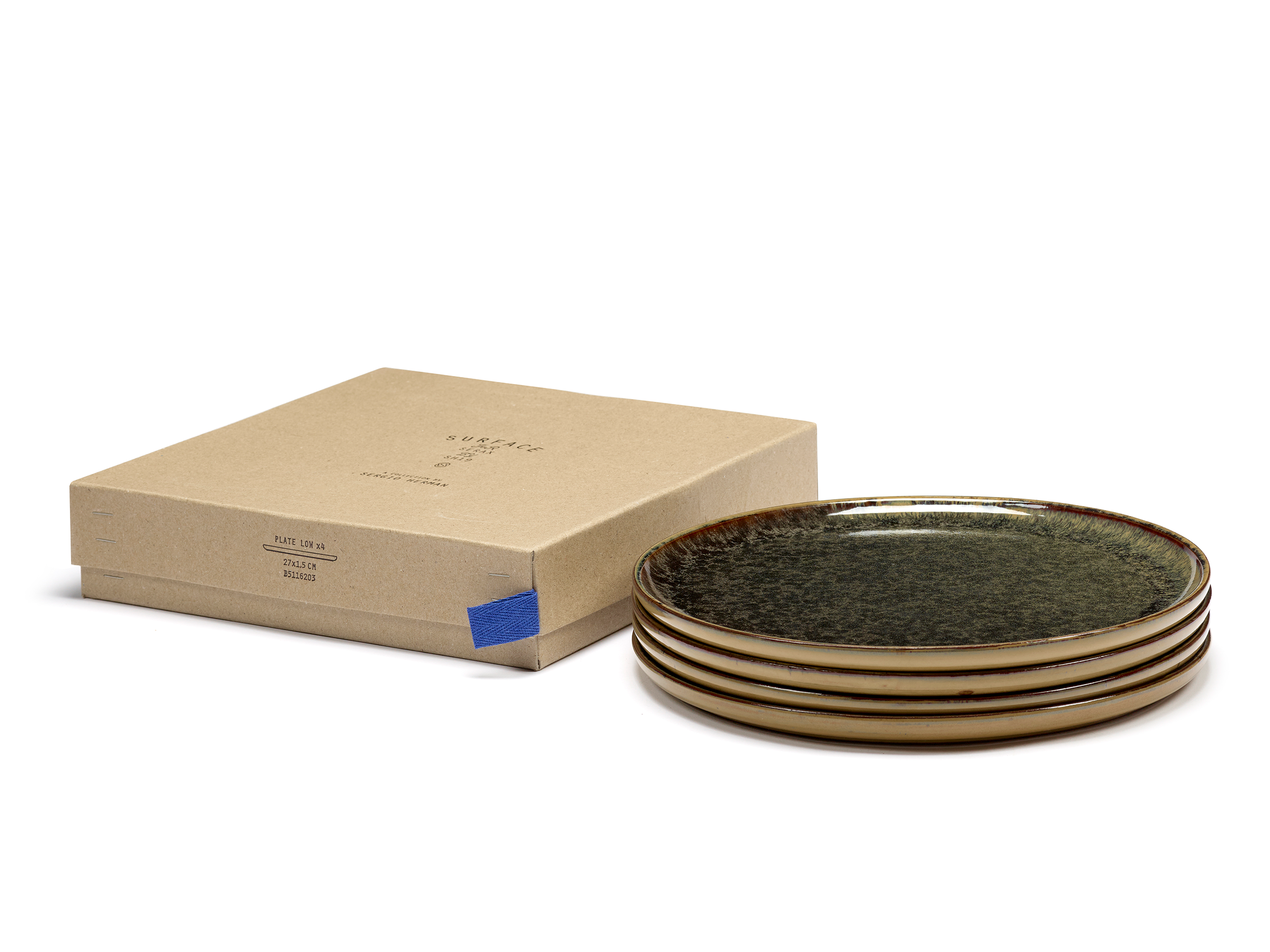Plate L Surface Indi Grey