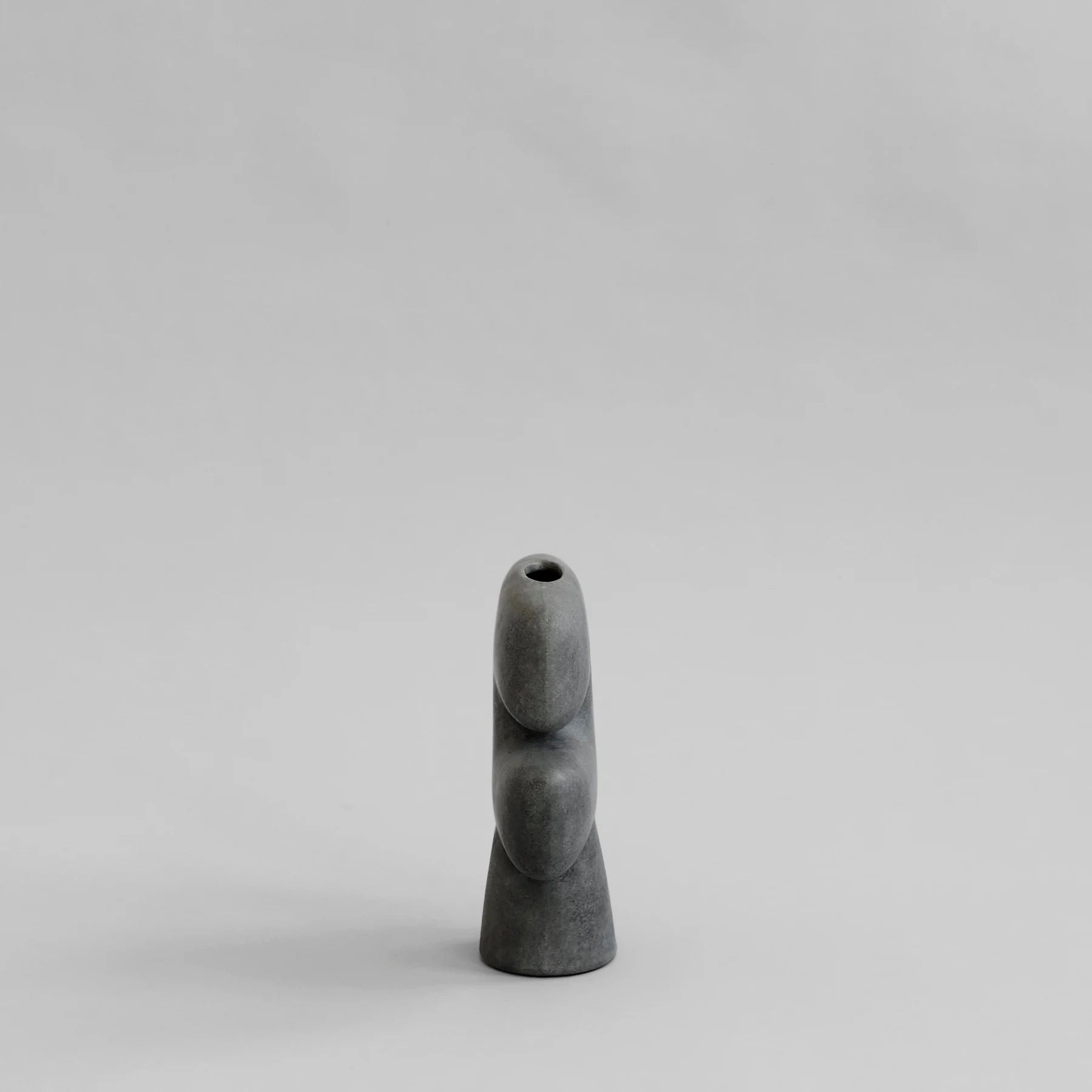 Tribal Vase Mini - Dark Grey