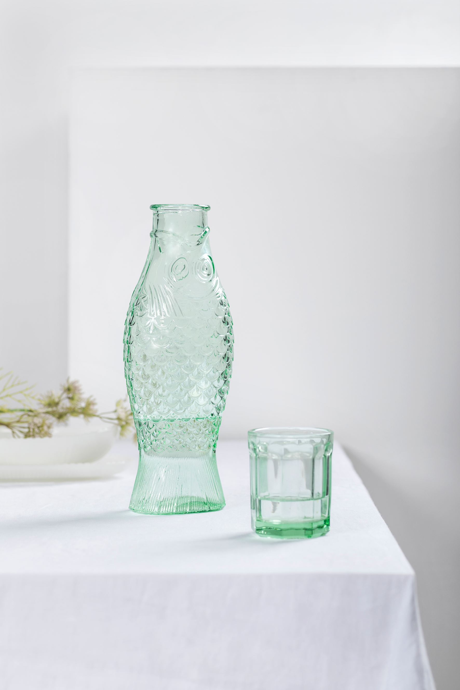 Carafe 'Fish & Fish' Paola Navone - Green