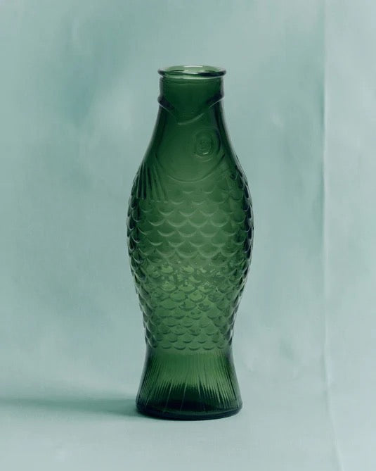 Carafe 'Fish & Fish' Paola Navone - Dark green