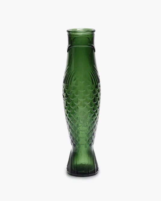 Carafe 'Fish & Fish' Paola Navone - Dark green