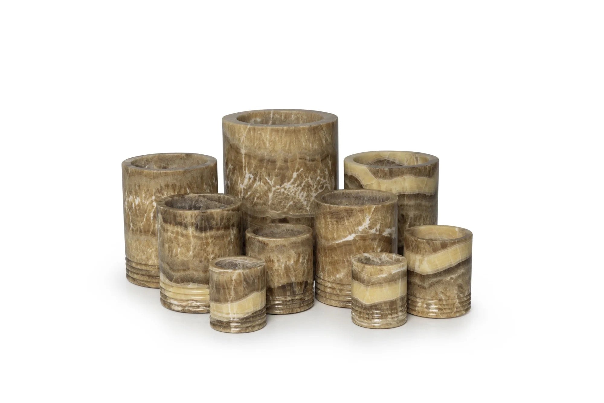 Windlicht Sandal Onyx L