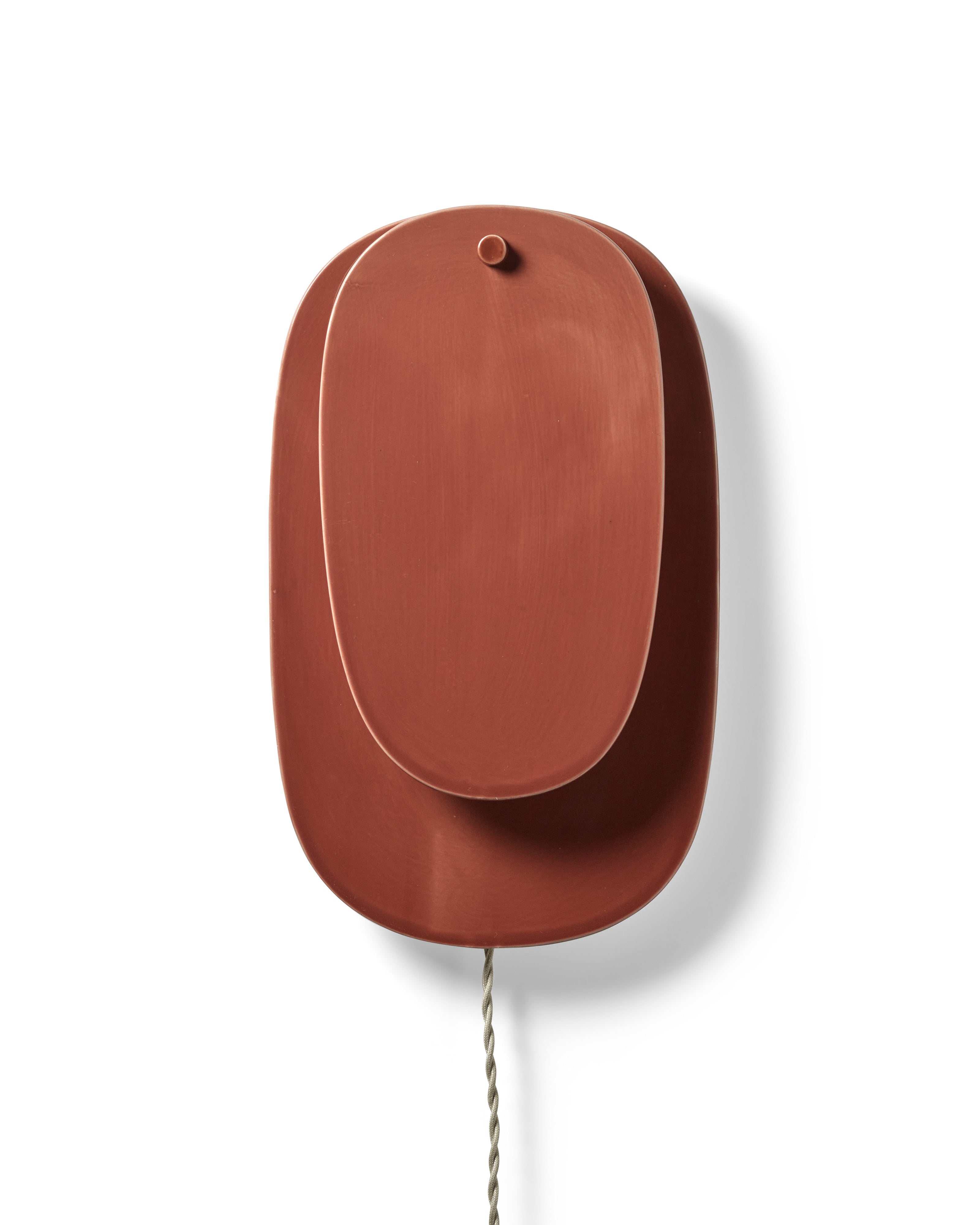 Wall lamp burgundy