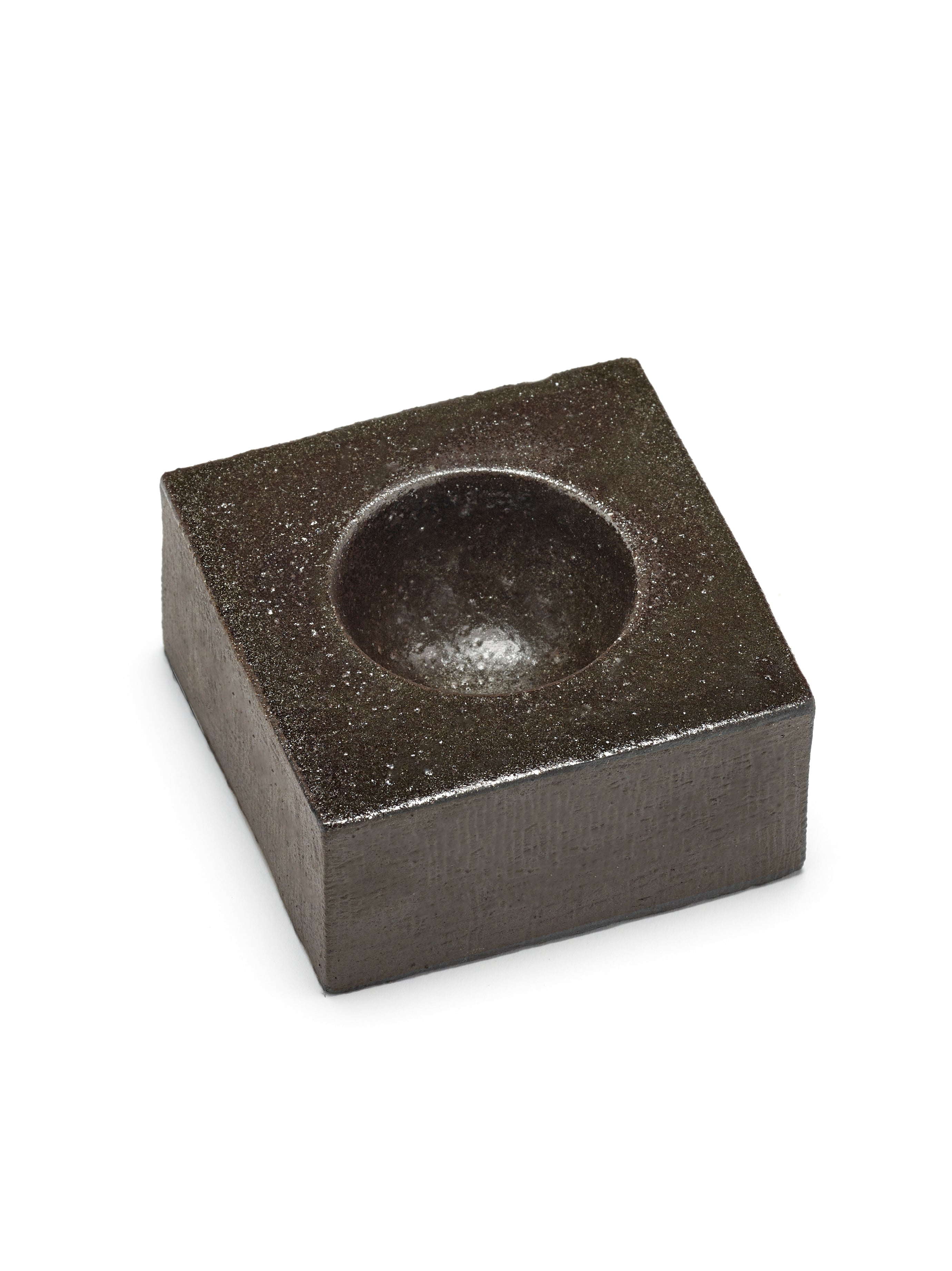 Egg cup Uovo black - set of 2