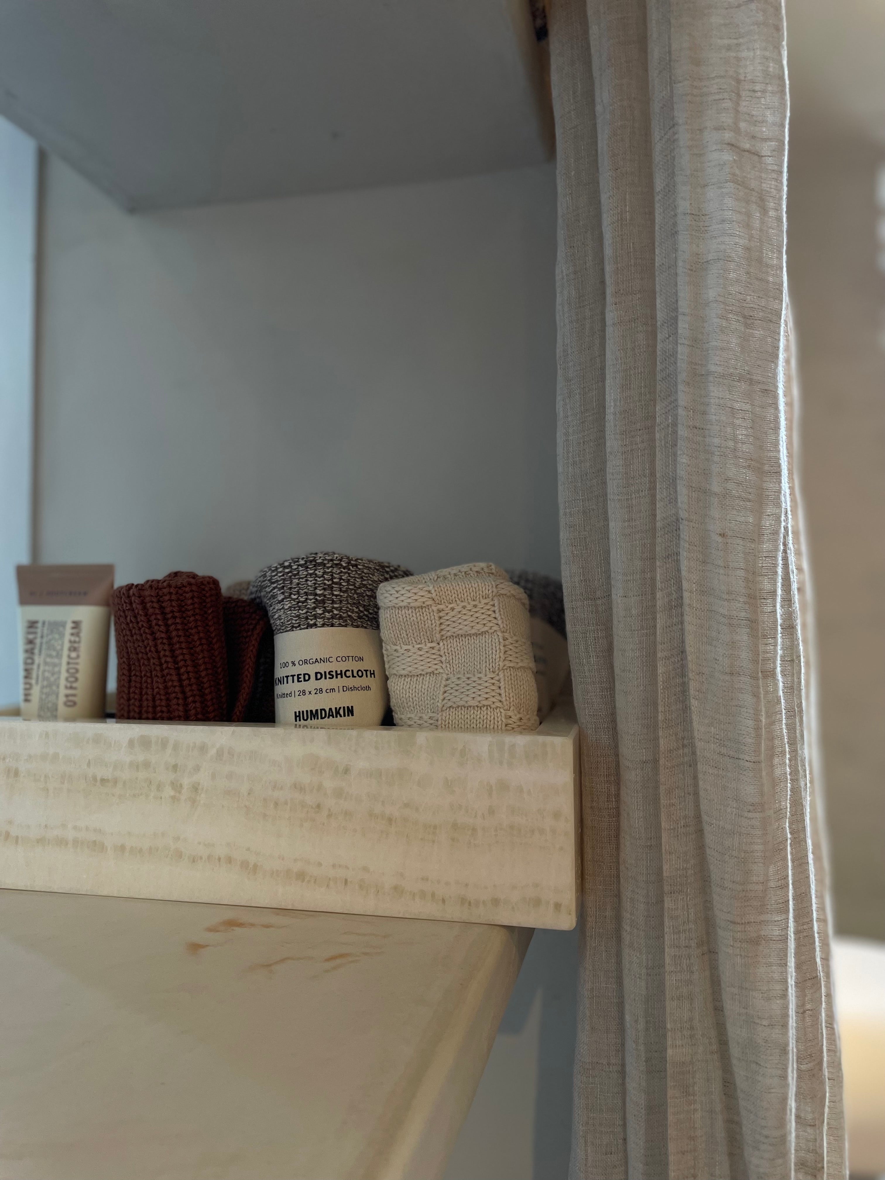 Crèmewitte onyx organizer
