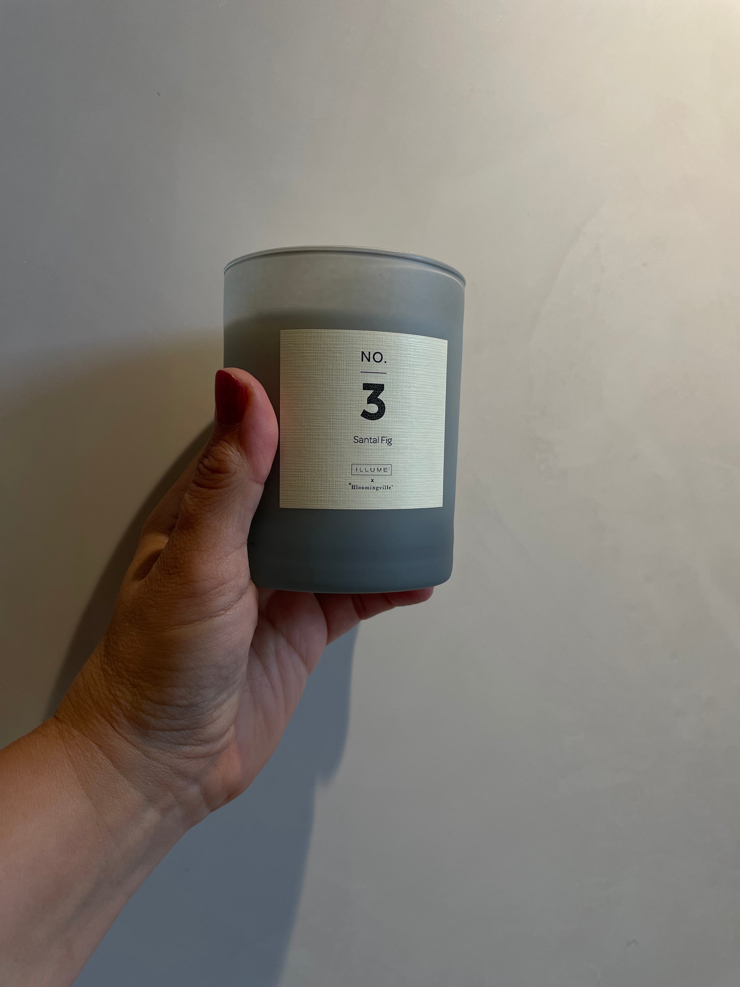 Scented candle Fig scent