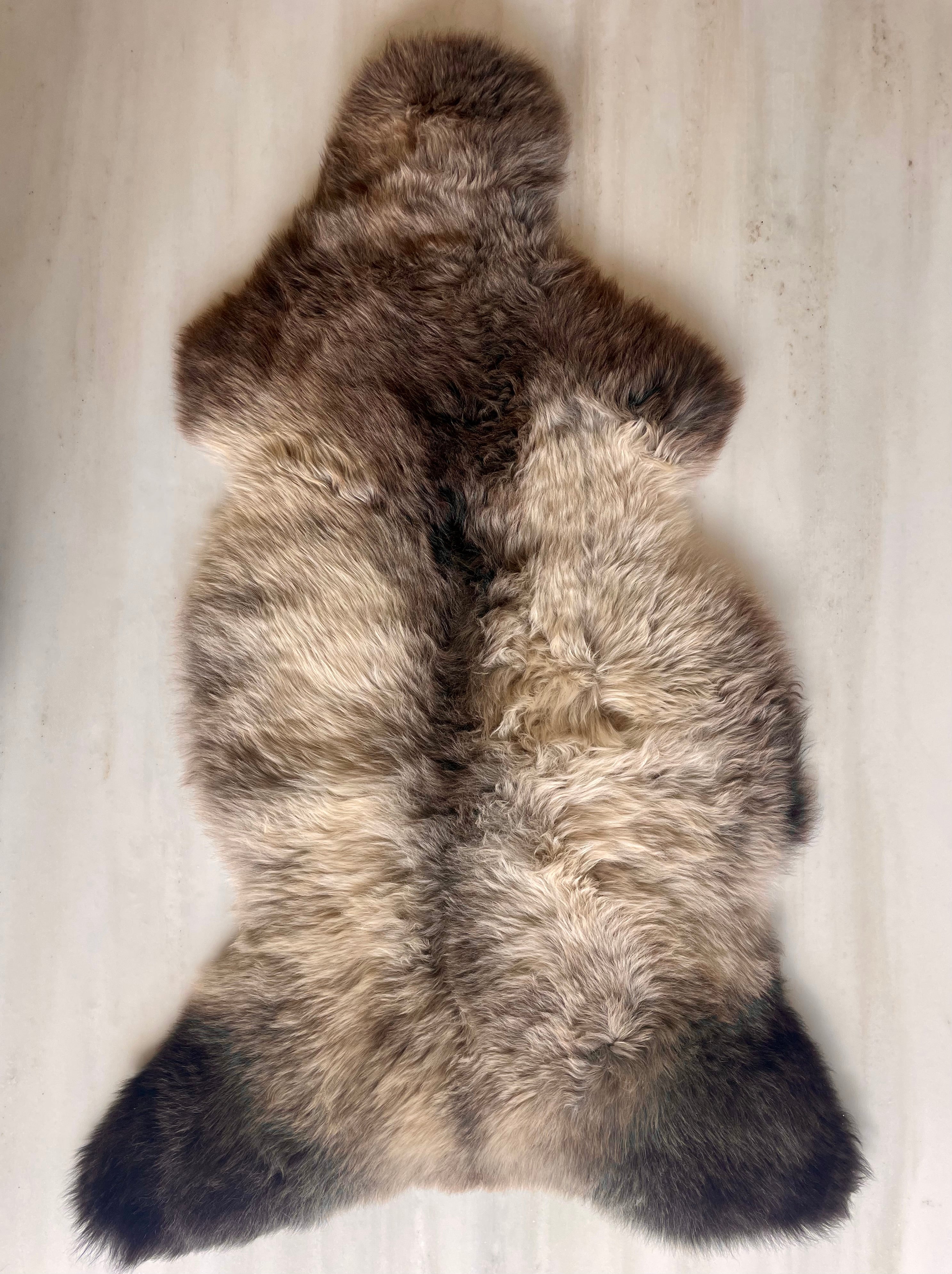 Blue Texel sheepskin L 2