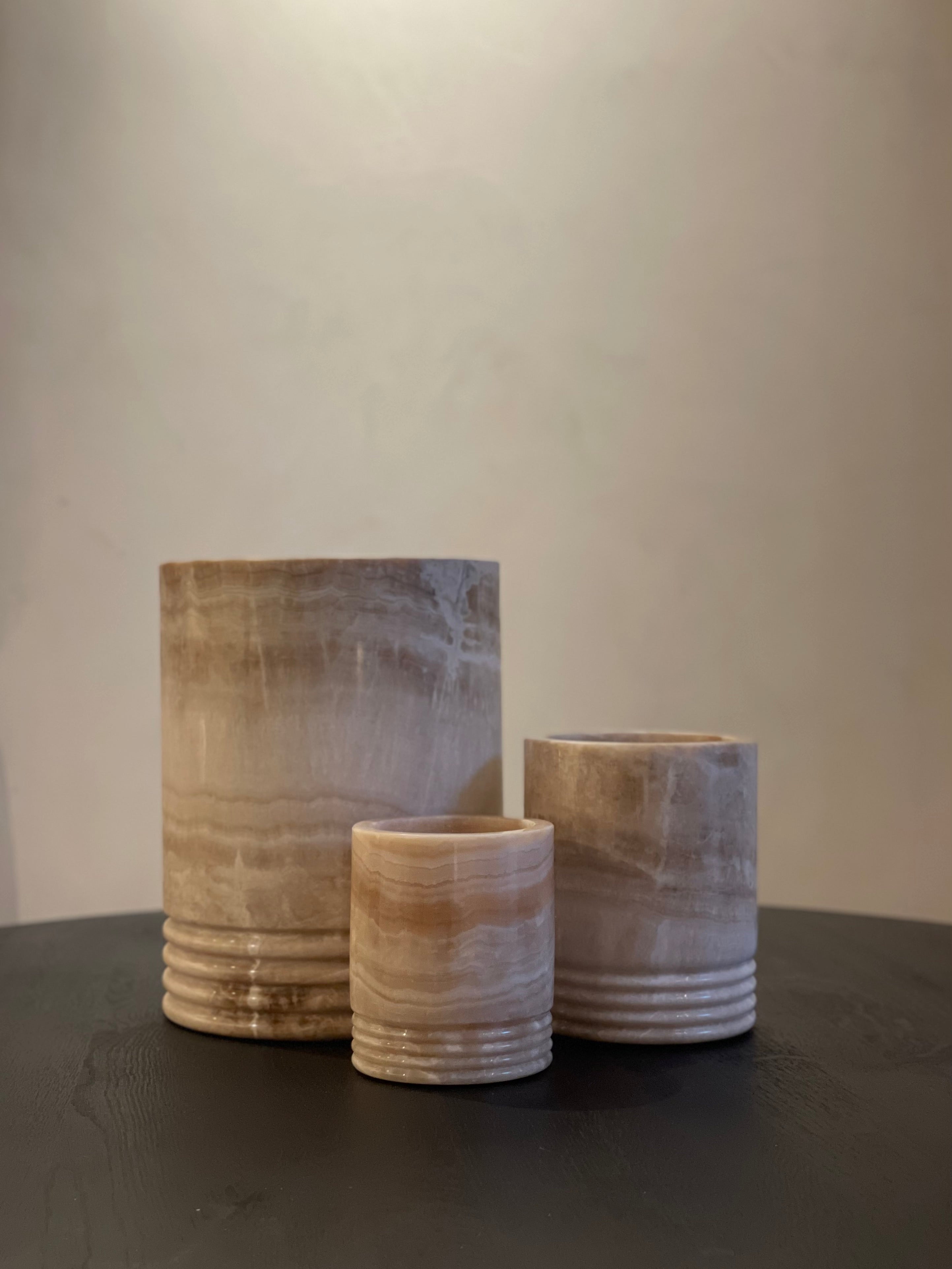 Windlicht Sandal Onyx L