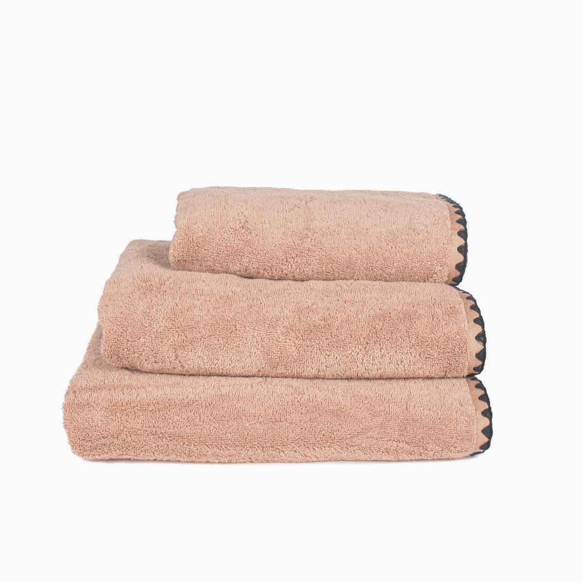 Towel L dusk pink