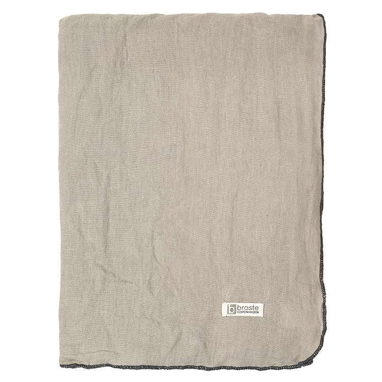 Tablecloth linen Gracie - 3 meters - Simply Taupe