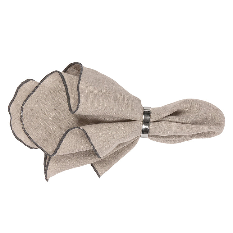Napkin Linen Gracie - Simply Taupe  - set of 4