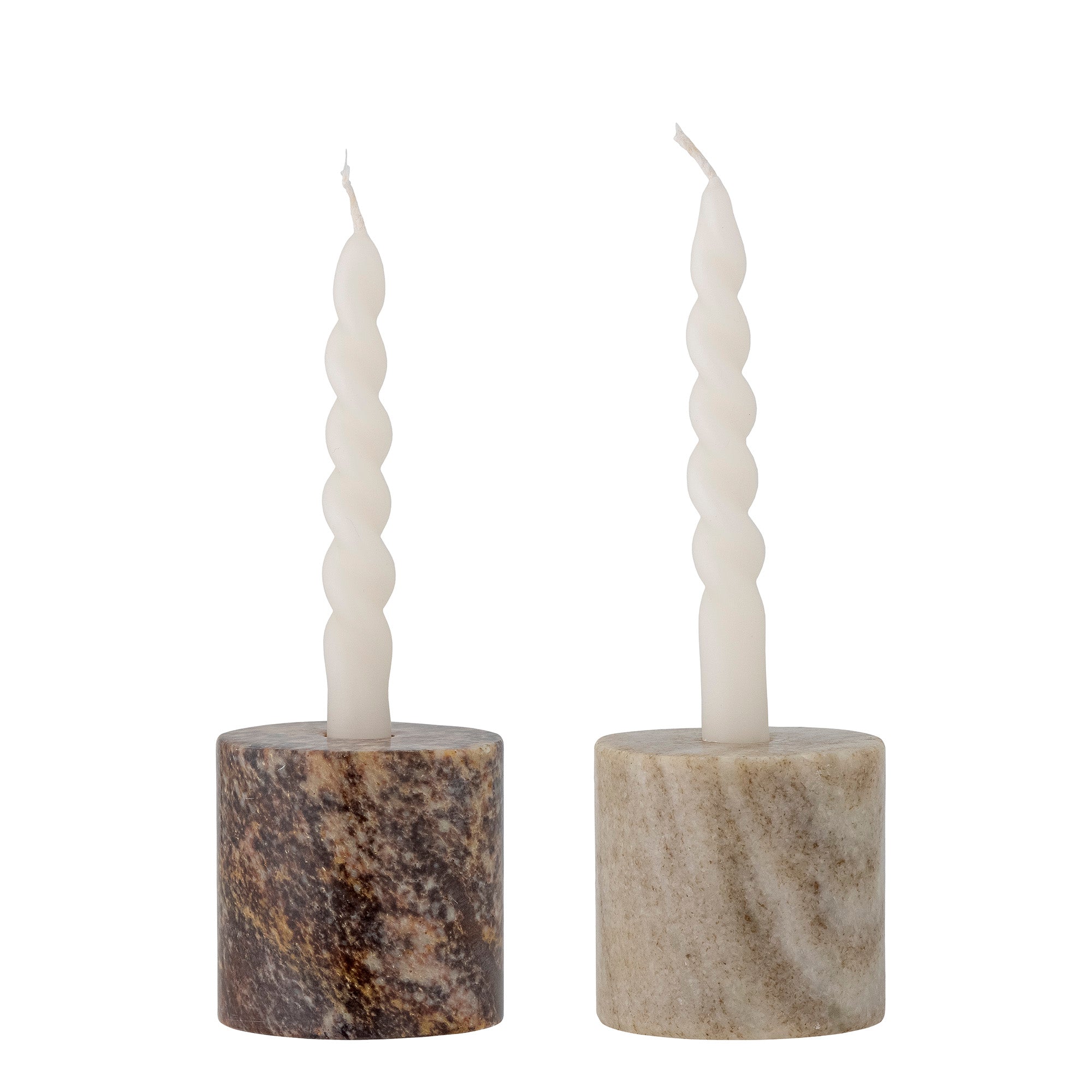 Lava candlesticks - set of 2