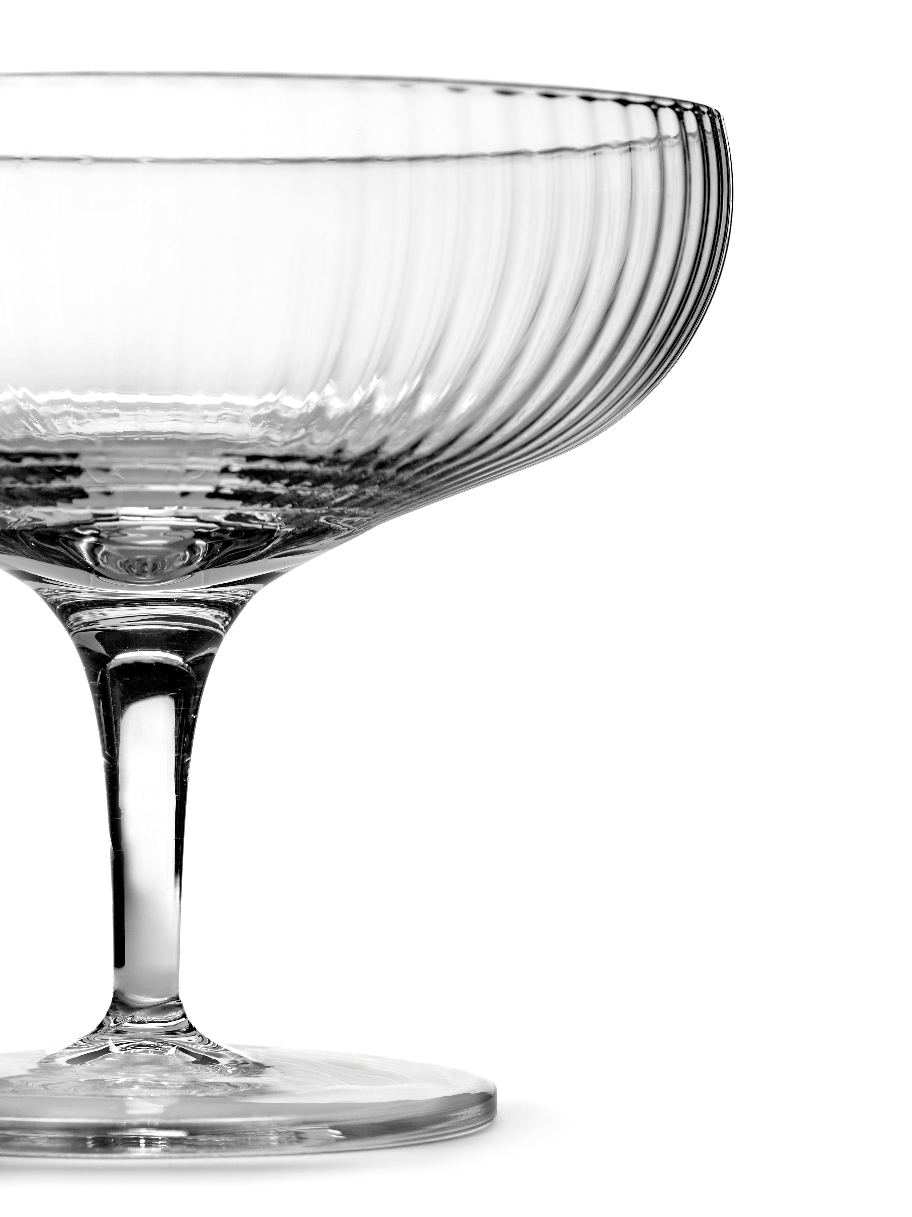 Champagne glass -  Inku - Sergio Herman - Set of 4