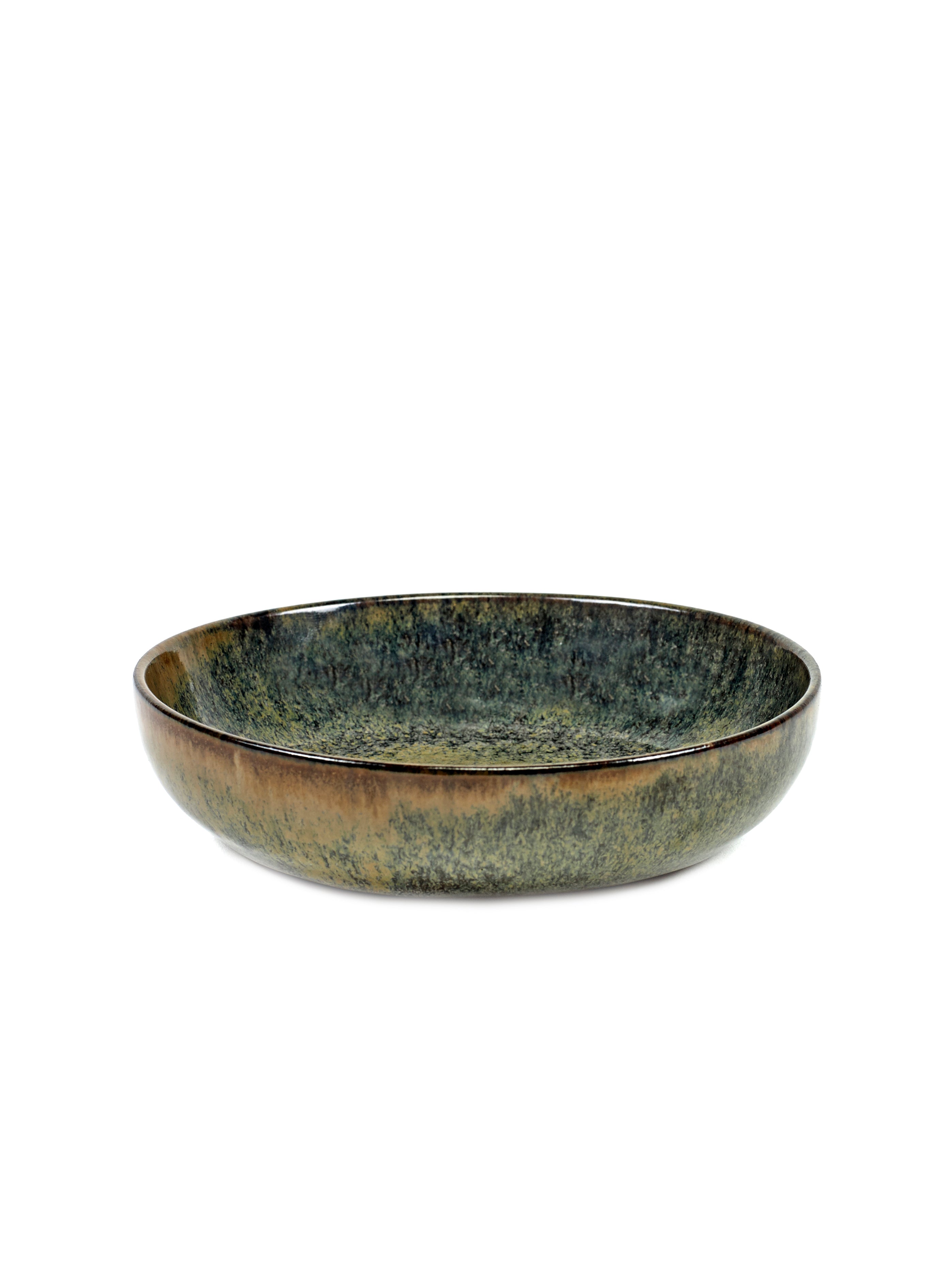 Olive plate Surface Indi Grey