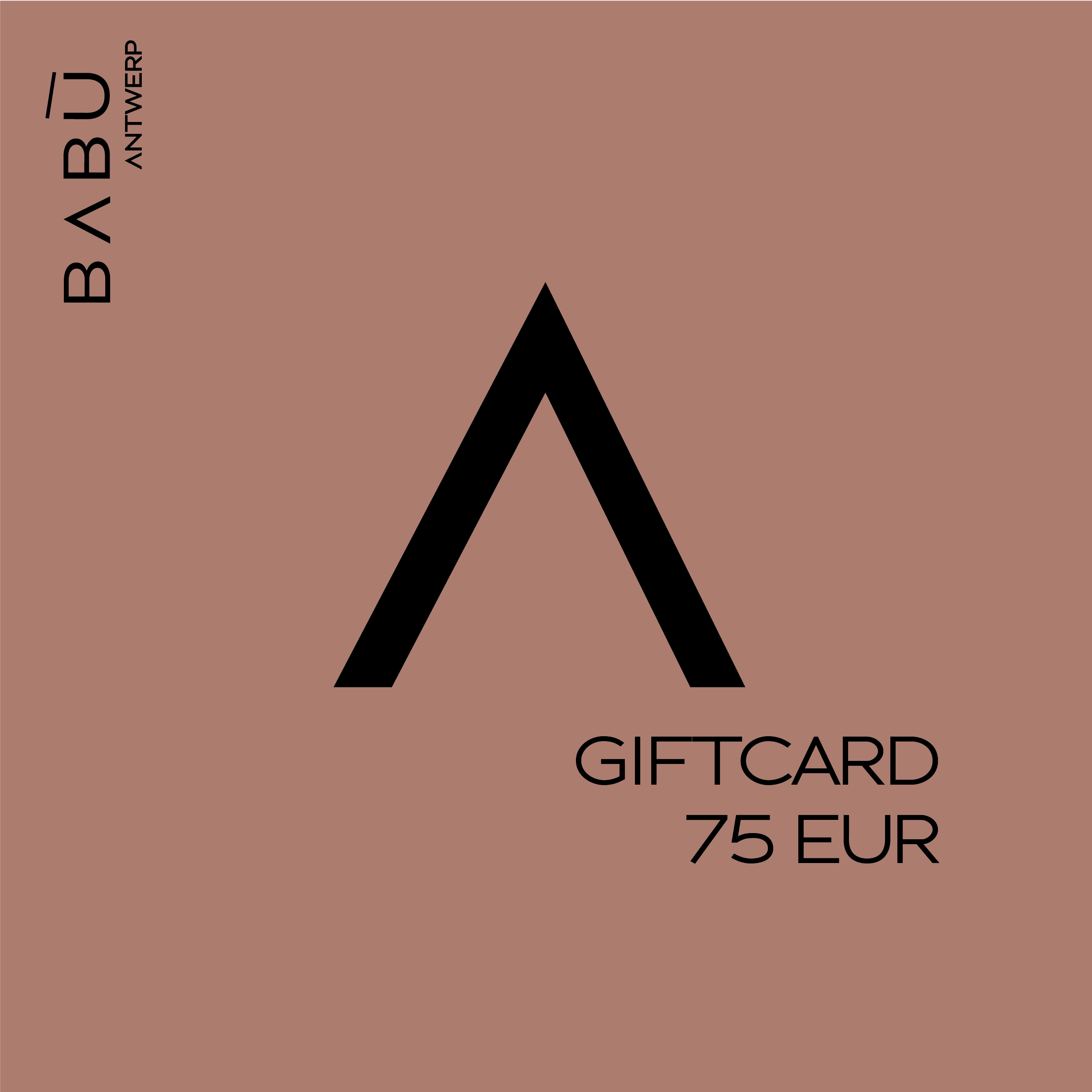 Giftcard Babù Antwerp
