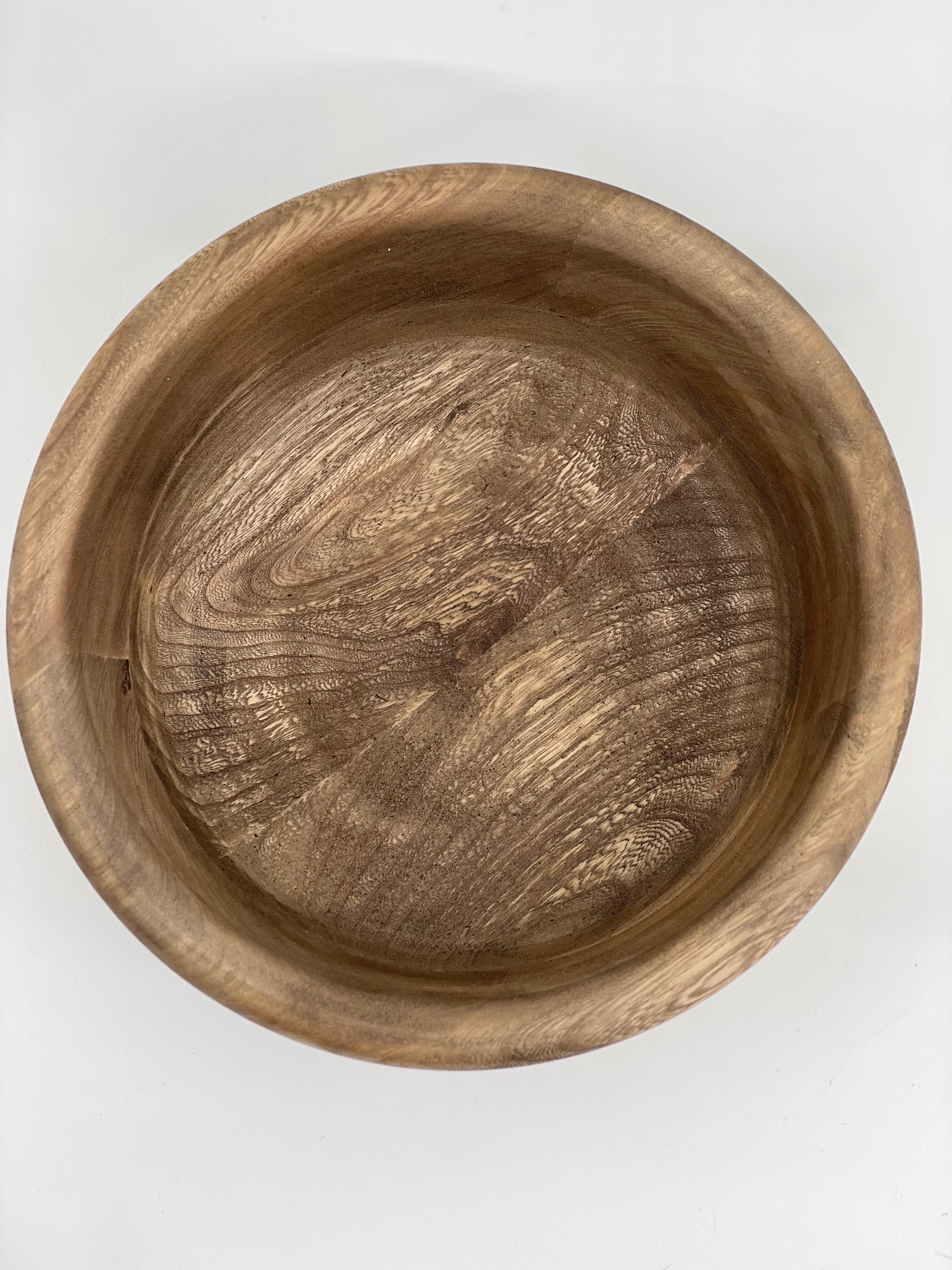 Bowl acacia brown medium