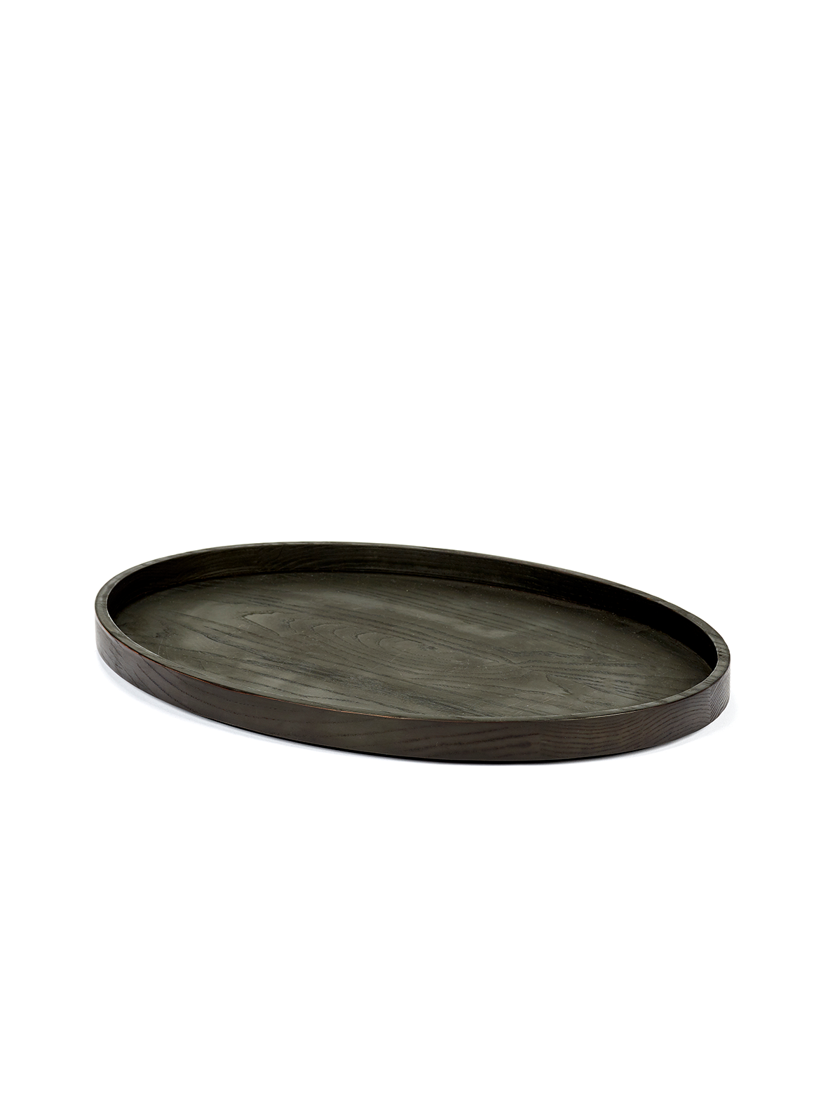 Oval tray wood Passe-partout by Vincent Van Duysen