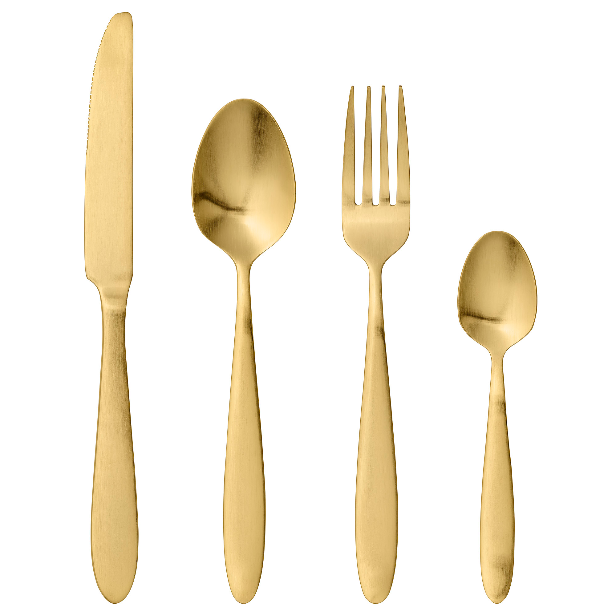 Cutlery gold - set for 6